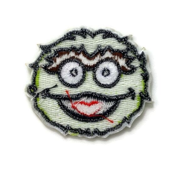 Oscar The Grouch Embroidered Patch - Picture 3 of 3